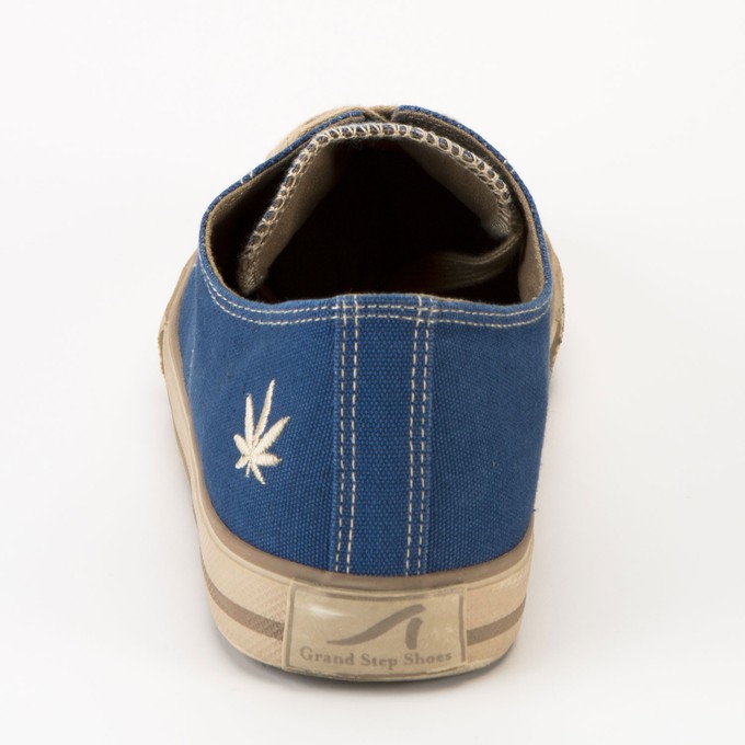 Hanf-Sneaker MARLEY, taubenblau from Waschbär