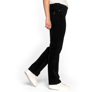 Velveton-Hose LAURA, schwarz from Waschbär
