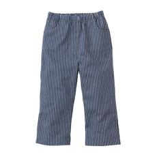 Culotte aus Bio-Baumwolle, jeansblau-gestreift from Waschbär