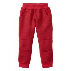 Walkhose aus Bio-Schurwolle, rot from Waschbär