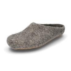 Pantoffel aus Wollfilz TIROLER STEINSCHAF, taupe via Waschbär