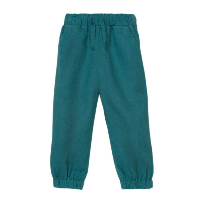 Leinenhose, jade from Waschbär