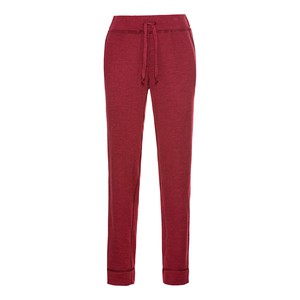 Jerseyhose aus reiner Bio-Merinowolle, rubin from Waschbär