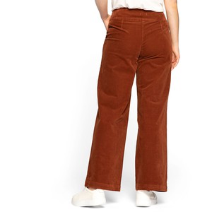 Velvetonhose MARLENE aus Bio-Baumwolle, zimt from Waschbär