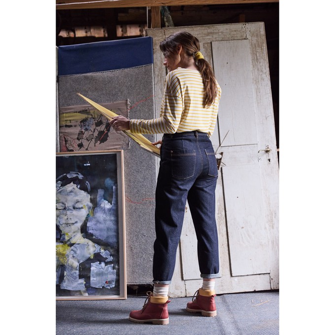 7/8-Jeans aus reiner Bio-Baumwolle, darkblue from Waschbär