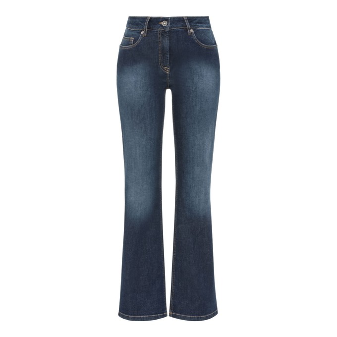 Jeans BOOTCUT aus Bio-Baumwolle, darkblue from Waschbär