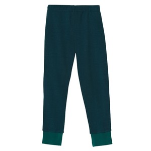 Seidenhose aus Bourretteseide, petrol from Waschbär
