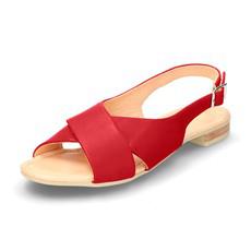 Sandale, rot via Waschbär