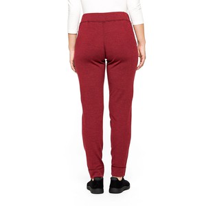 Jerseyhose aus reiner Bio-Merinowolle, rubin from Waschbär