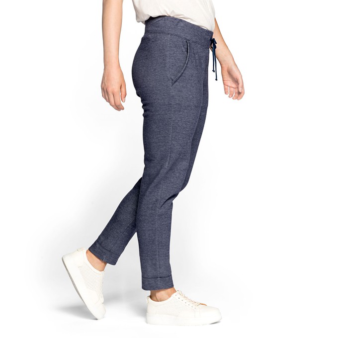 Jersey-Joggpants aus Bio-Baumwolle, jeansblau from Waschbär