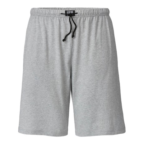 Pyjamashorts aus reiner Bio-Baumwolle, grau-melange from Waschbär