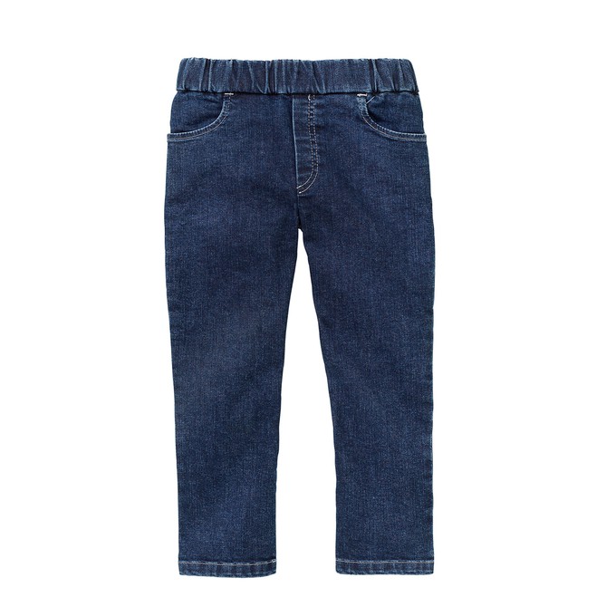 Kinderjeans aus Bio-Baumwolle, denim-blue from Waschbär