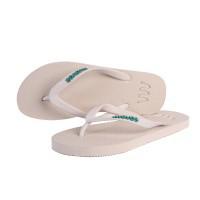 Natural Rubber Flip Flop – White via Waves Flip Flops