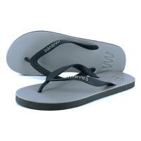 Natural Rubber Flip Flop – Grey Two-Tone via Waves Flip Flops