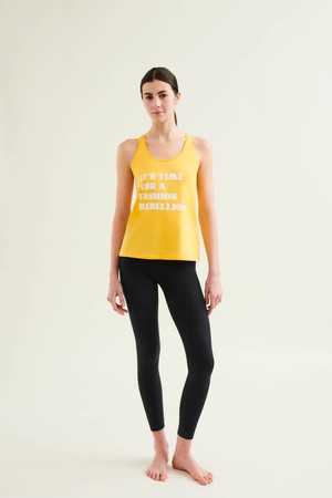 Racer Tank with Print - Sunshine from Wellicious