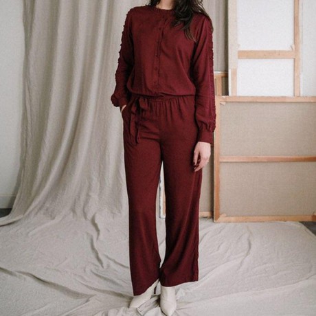 Jumpsuit Nupur | JLabel | Rood from WhatTheF