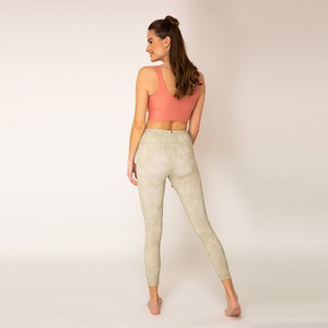 High Waist Leggings - Lotus from Woodlike Ocean