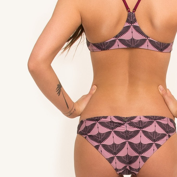 Blossom Bikini Unterteil - Vogeldruck from Woodlike Ocean