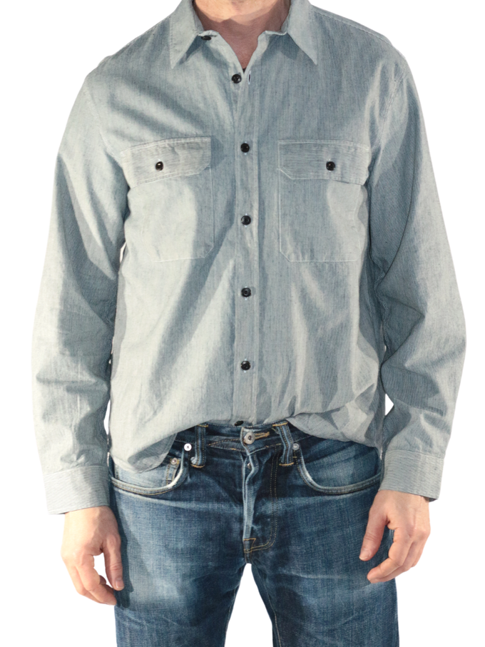 Freizeit Streifen Hemd - Flicker Shirt from WOTE