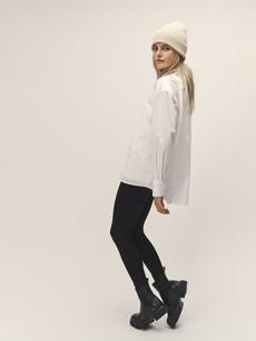 Oversized Bluse aus Organic Cotton via WOTE