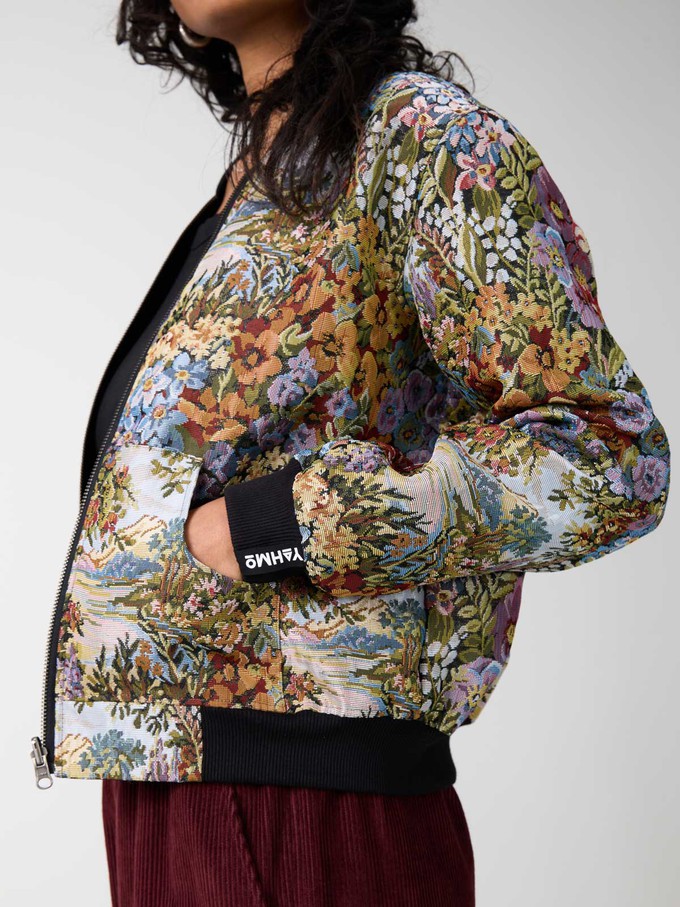 Berta Wendejacke bouquet/black from Yahmo