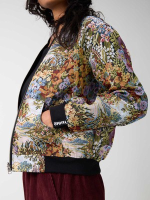 Berta Wendejacke bouquet/black from Yahmo