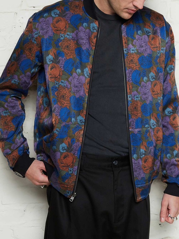 Oskar Wendejacke bloom/olive from Yahmo