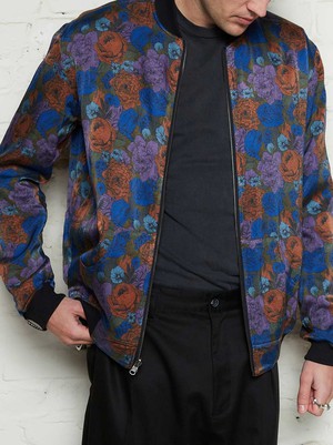Oskar Wendejacke bloom/olive from Yahmo