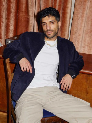 Oskar Wendejacke Papyrus/Navy from Yahmo