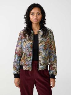 Berta Wendejacke bouquet/black via Yahmo