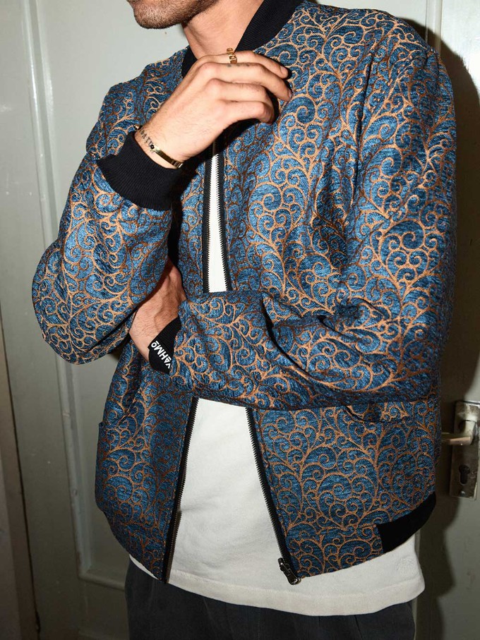 Siggi Wendejacke copper/black from Yahmo