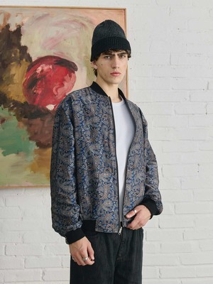 Oskar Wendejacke Paisley/Navy from Yahmo