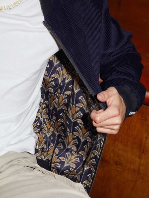 Oskar Wendejacke Papyrus/Navy from Yahmo