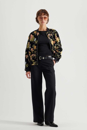 Berta Wendejacke antique/black from Yahmo