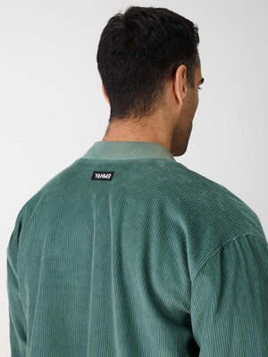 Oskar Wendejacke atlas/teal from Yahmo