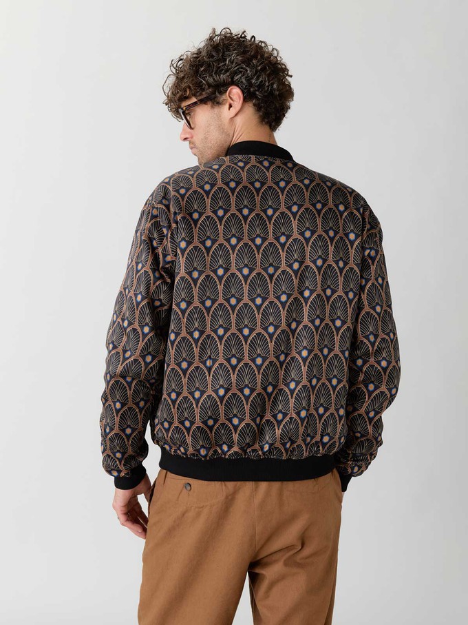 Oskar Wendejacke metropolis/black from Yahmo