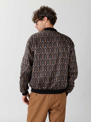 Oskar Wendejacke metropolis/black from Yahmo
