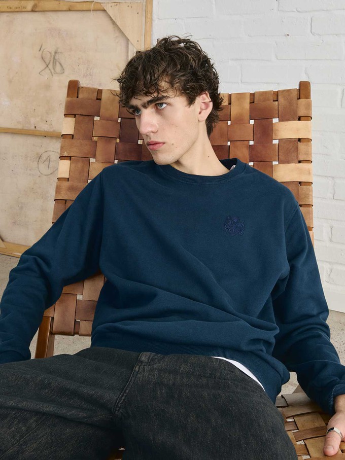 Egon Sweatshirt Petrol from Yahmo