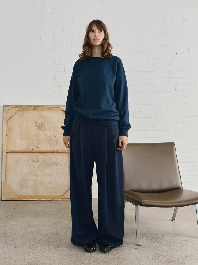 Ilse Sweatshirt Petrol from Yahmo