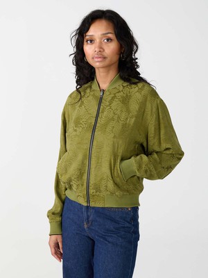 Lene Wendejacke moss/black from Yahmo