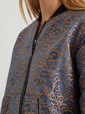 Berta Wendejacke copper/black from Yahmo