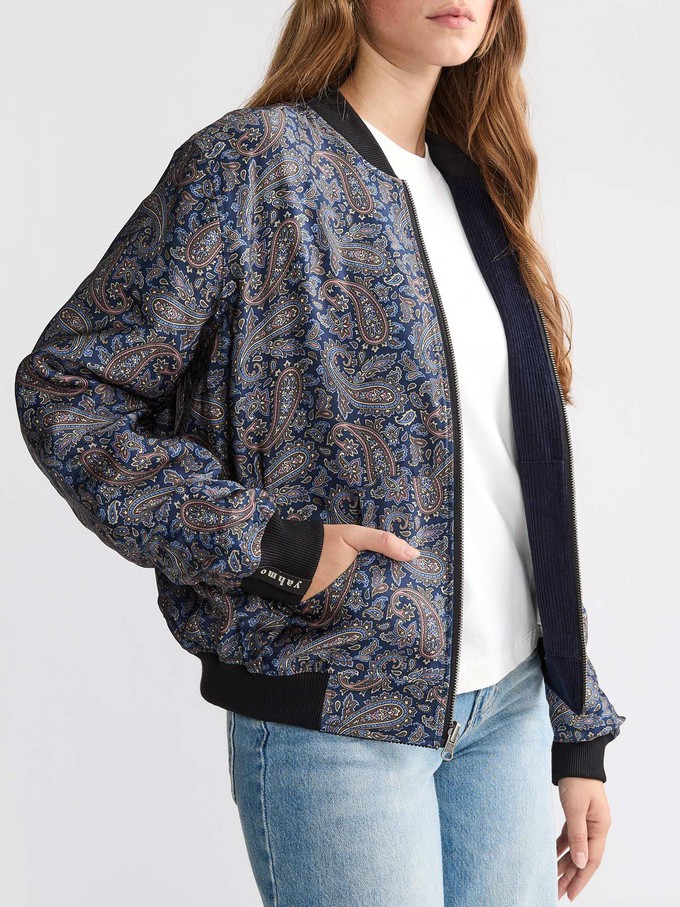 Elsa Wendejacke Paisley/Navy from Yahmo