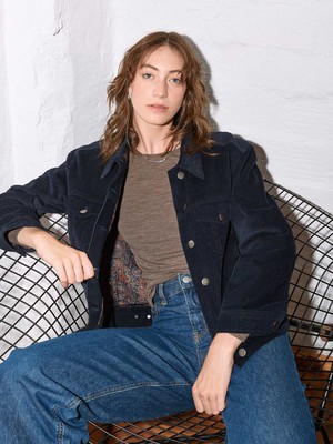 Thea Jacke Navy from Yahmo