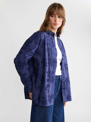 Mona Hemd Cobalt from Yahmo