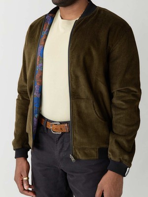 Oskar Wendejacke bloom/olive from Yahmo