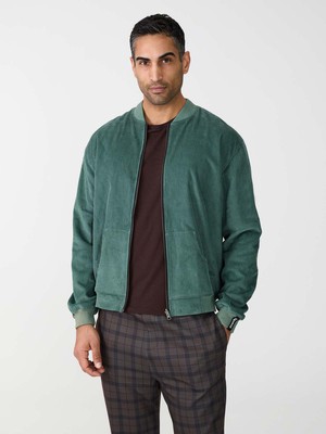Oskar Wendejacke atlas/teal from Yahmo