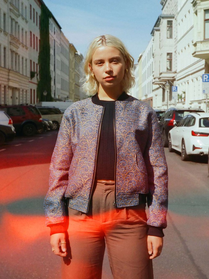 Berta Wendejacke copper/black from Yahmo