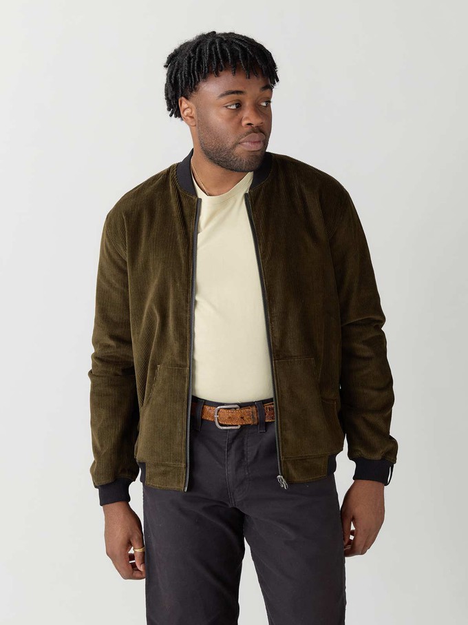 Oskar Wendejacke bloom/olive from Yahmo