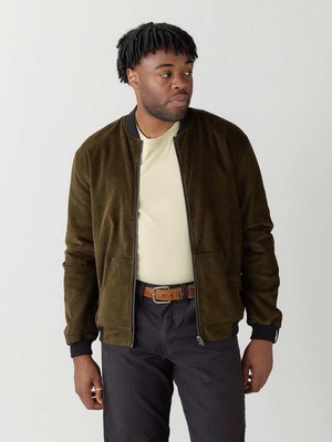 Oskar Wendejacke bloom/olive from Yahmo
