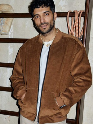 Oskar Wendejacke paisley/caramel from Yahmo